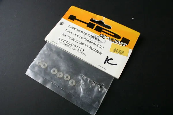 HPI 6820 Silicone O-Ring P-3 Incomplete (Clear/6pcs)