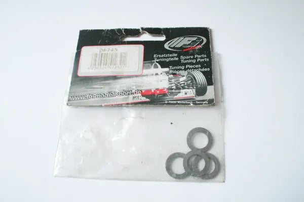 FG Modelsport 10x16x1mm Shims (Incomplete Pack, 4pcs) 06745
