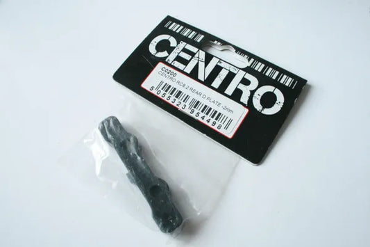 Centro Aluminium Rear D-Plate -2mm For Associated RC8.2 EU - C0200