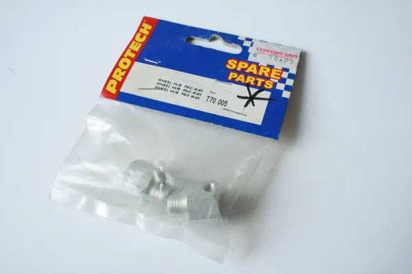 Protech Wheel Hubs (2) Promax (Missing Nuts & Grub Screws) - T70.005 ProMAX