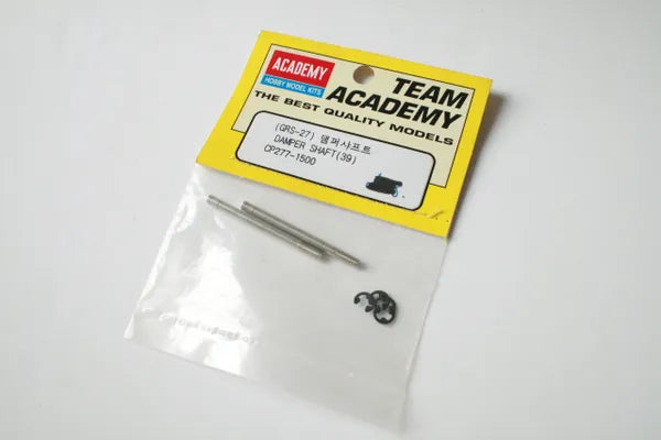 Team Academy GRS-27 Damper / Shock Shafts (39mm) CP277-1500