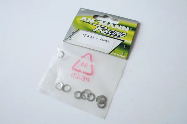 Ansmann 8mm x 4mm Shims