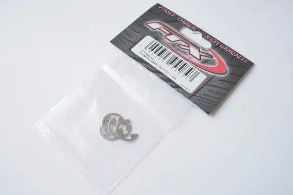 FTX Carnage / Vantage 8mm E-Clips (4pcs) - FTX6515
