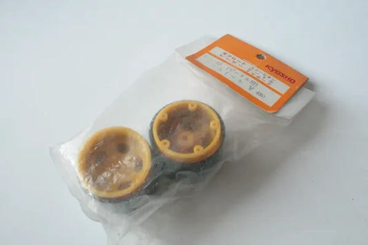 Kyosho SC-49 Yellow Wheels (Pair) - Kyosho Scorpion Cox Maybe?