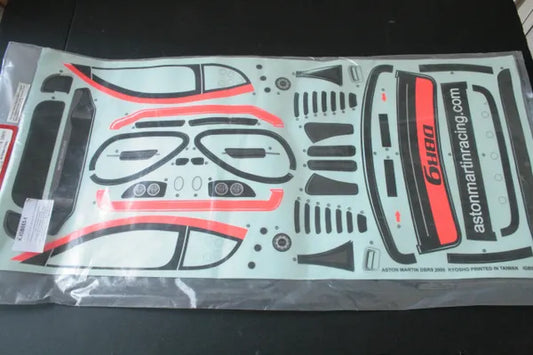 Kyosho IGB053-1 Sponsor Decal / Sticker Sheet For Inferno GT Aston Martin DBR9