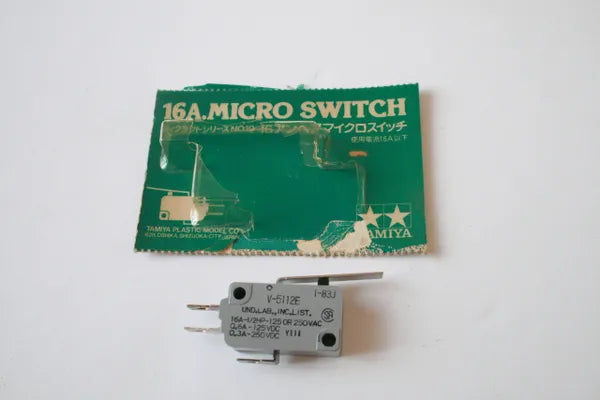 Tamiya Elecraft Series 16 Amp Micro Switch - No10 (Scruffy packaging)