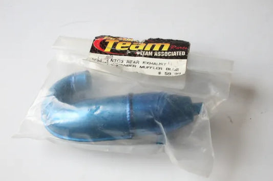 Team Associated NTC3 Nitro TC3 Rear Exhaust Dual Chamber Muffler Pipe - AS 1763