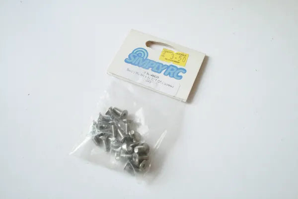 Simply RC M4 x 10mm SKT CSK Countersunk Screws (20pcs) - SRC-40030