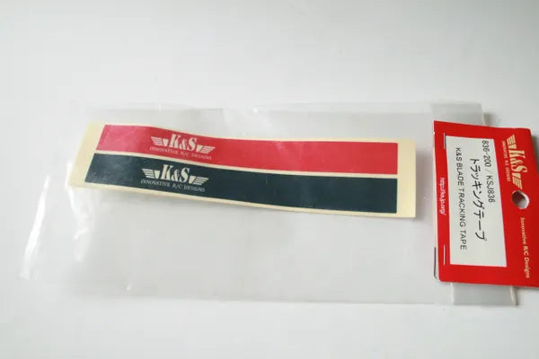 K&S Helicopter Blade Tracking Tape - KSJ836 836-200