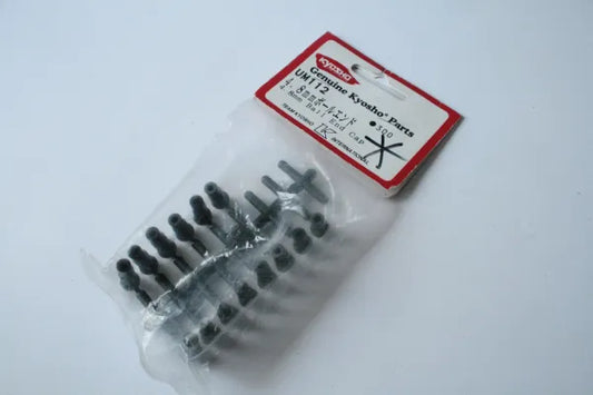 Kyosho 4.8mm Ball End Caps - UM112 Lazer ZX5 (Incomplete)