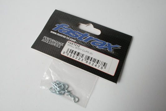 Fastrax Small Body Clips (6pcs) 1/16 FAST212