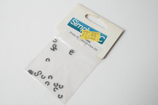 Ansmann Simply RC SRC-40069 - 1.9mm E-Clips (20)