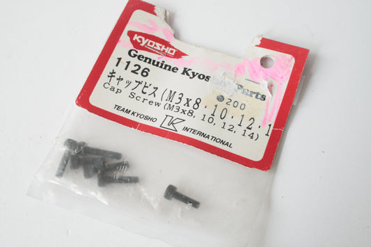 Kyosho 1126 Cap Screws M3x8, 10, 12, 14 (Incomplete)