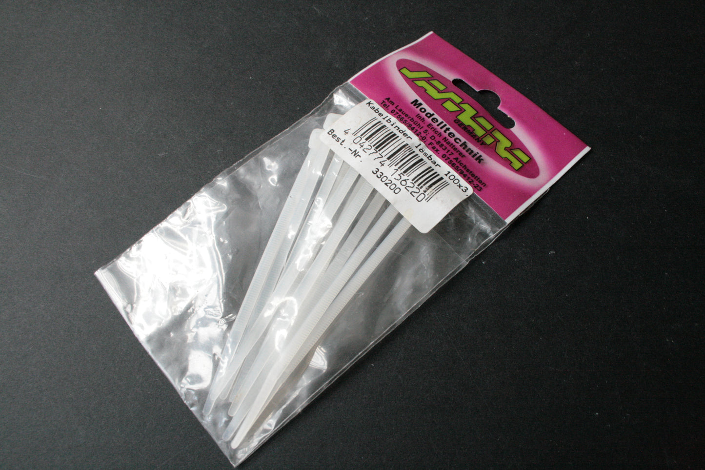 Jamara Cable / Zip Ties 100x3mm (10pcs) - 330200