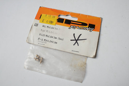 HPI Ball Studs M2x3.8x4.5mm (Incomplete 3pcs) - A249