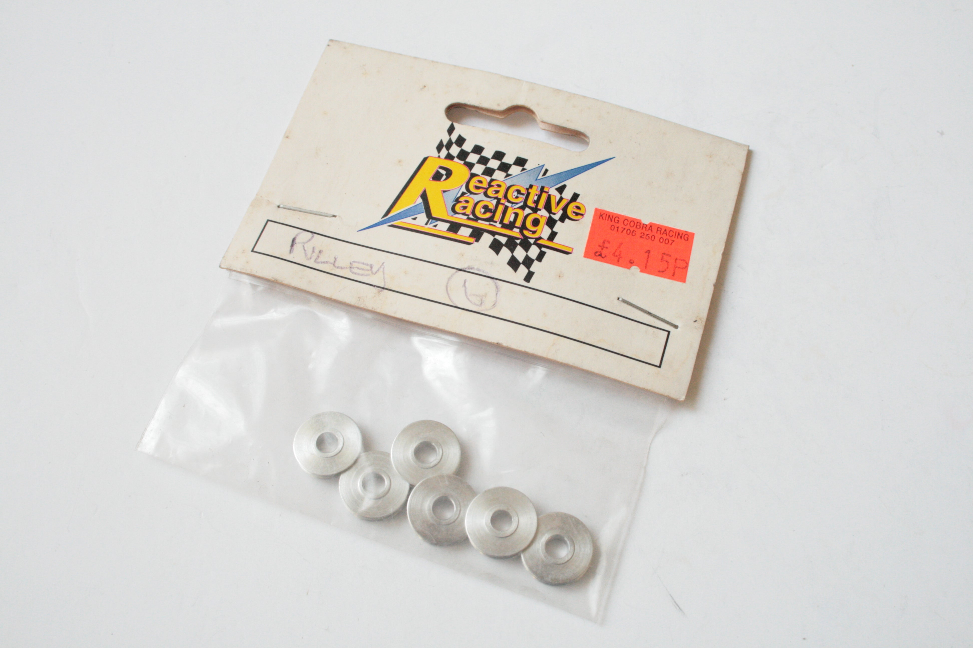 Reactive Racing Aluminium Pulleys (6) For 1/16 Wedico RC Trucks ...