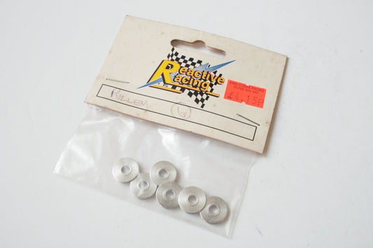 Reactive Racing Aluminium Pulleys (6) For 1/16 Wedico RC Trucks