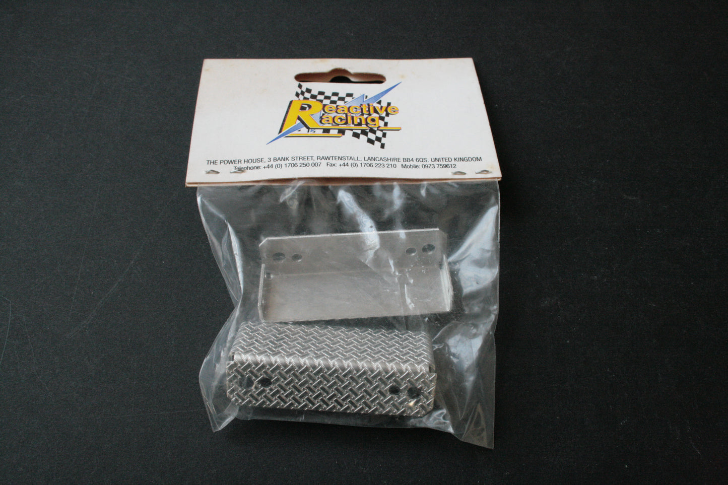 Reactive Racing Aluminium Side Steps For 1/16 Wedico RC Trucks