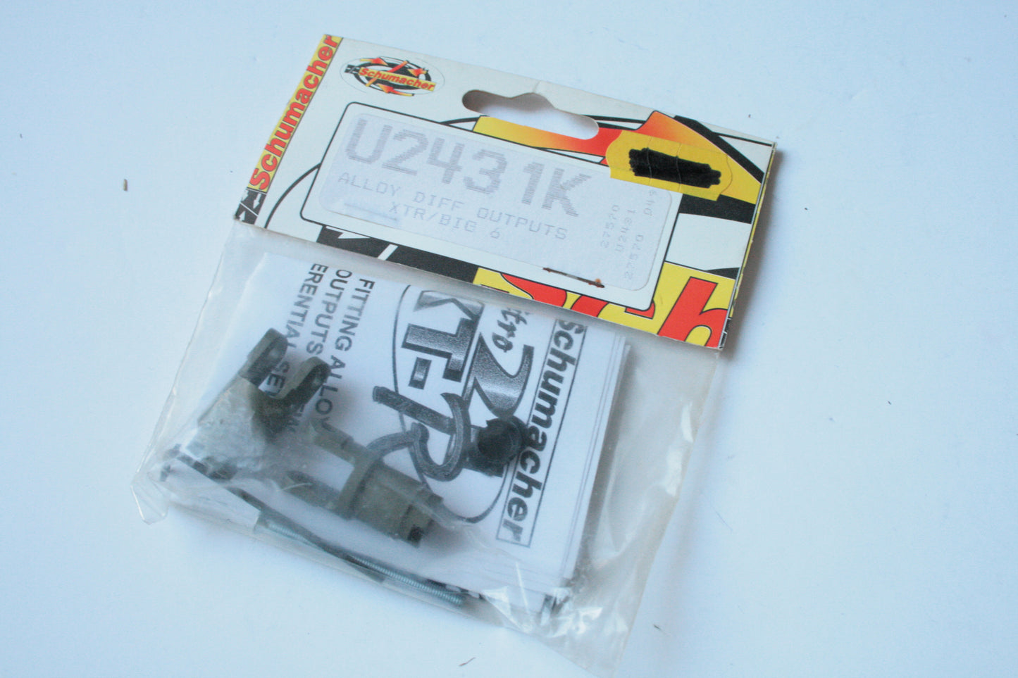 Schumacher U2431K Alloy Diff Outputs XTR / Big 6 - U2431