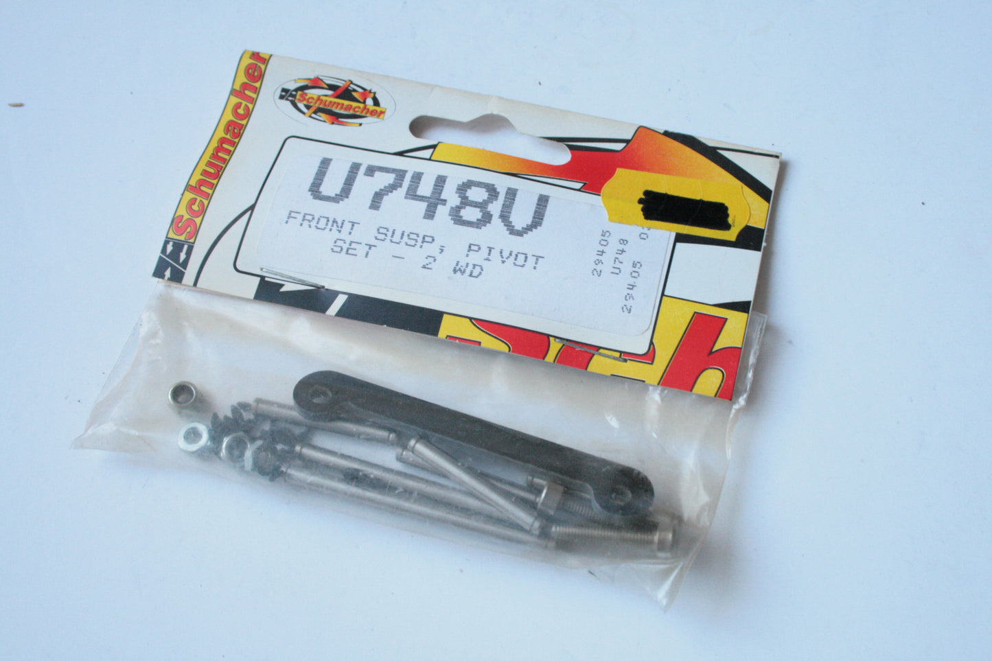 Schumacher U748V Front Suspension Pivot Set 2wd Cougar Mk1 - U748