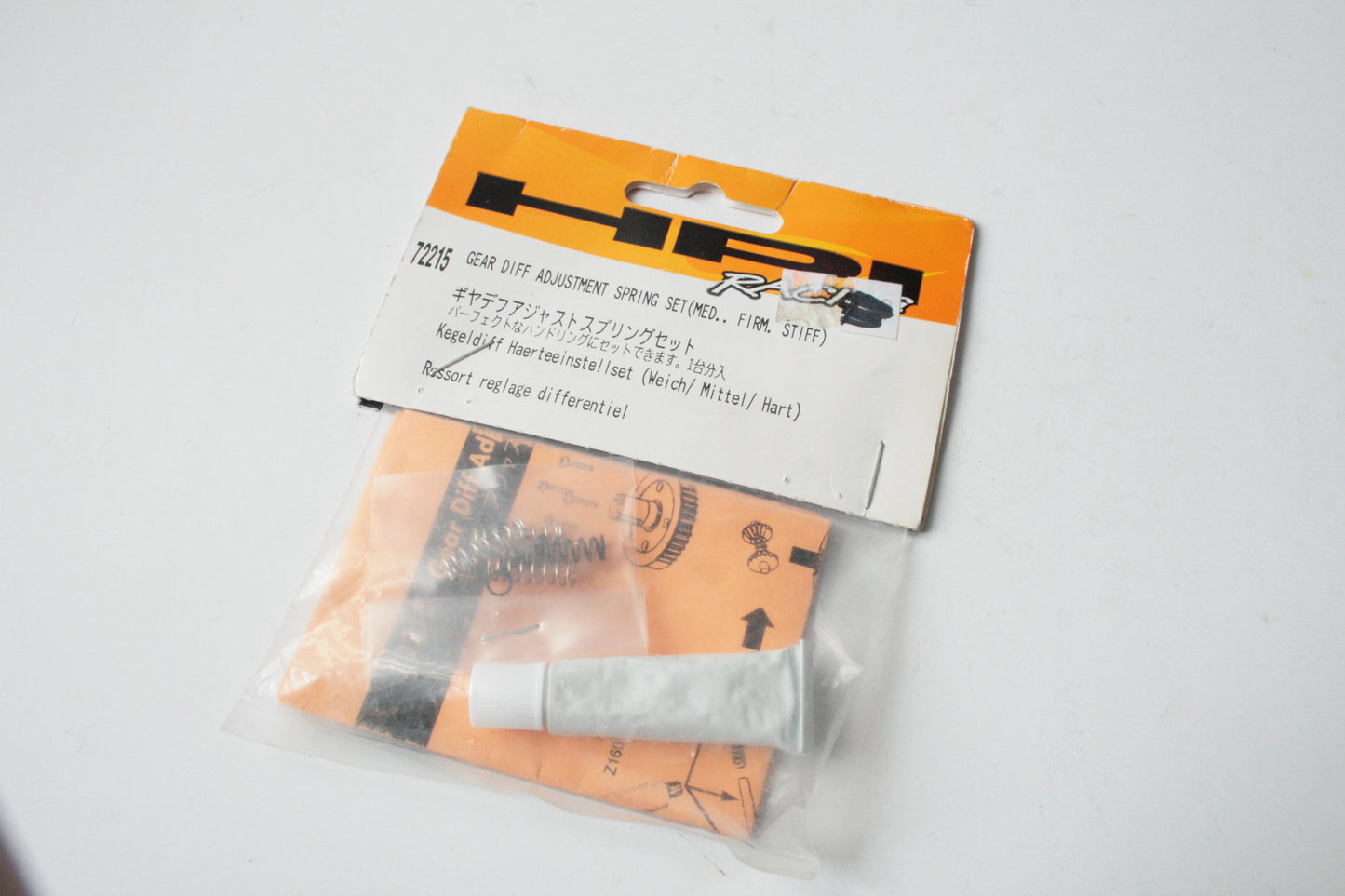 HPI 72215 Gear Diff Adjustment Spring Set (Med, Firm, Stiff)
