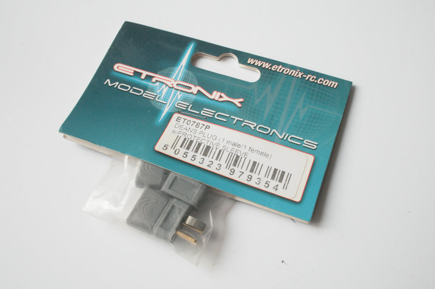 Etronix Deans Plug (1 Male/1 Female) W/Protective Sleeve ET0787P