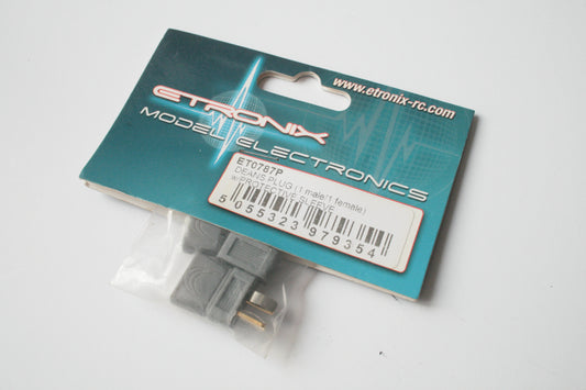 Etronix Deans Plug (1 Male/1 Female) W/Protective Sleeve ET0787P