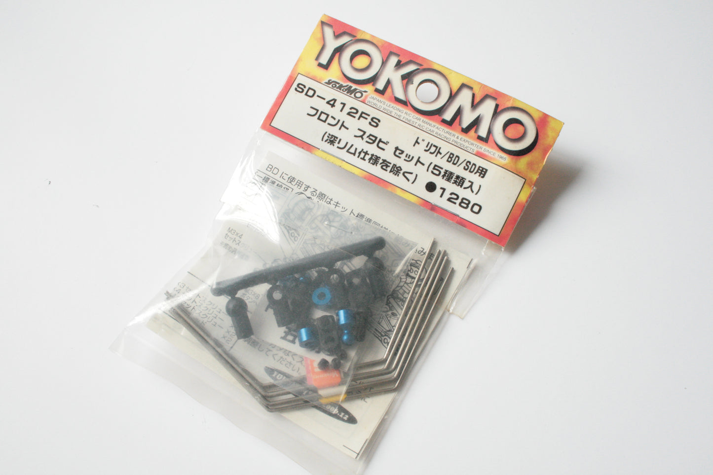 Yokomo SD-412FS Front Roll Bar Stabilizer Set MR-4TC BD SD