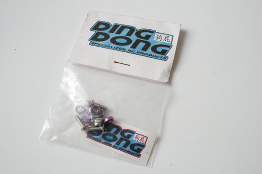 Ding Dong RC M3 Screw, Nuts & Washer Kit M3x10mm CSK