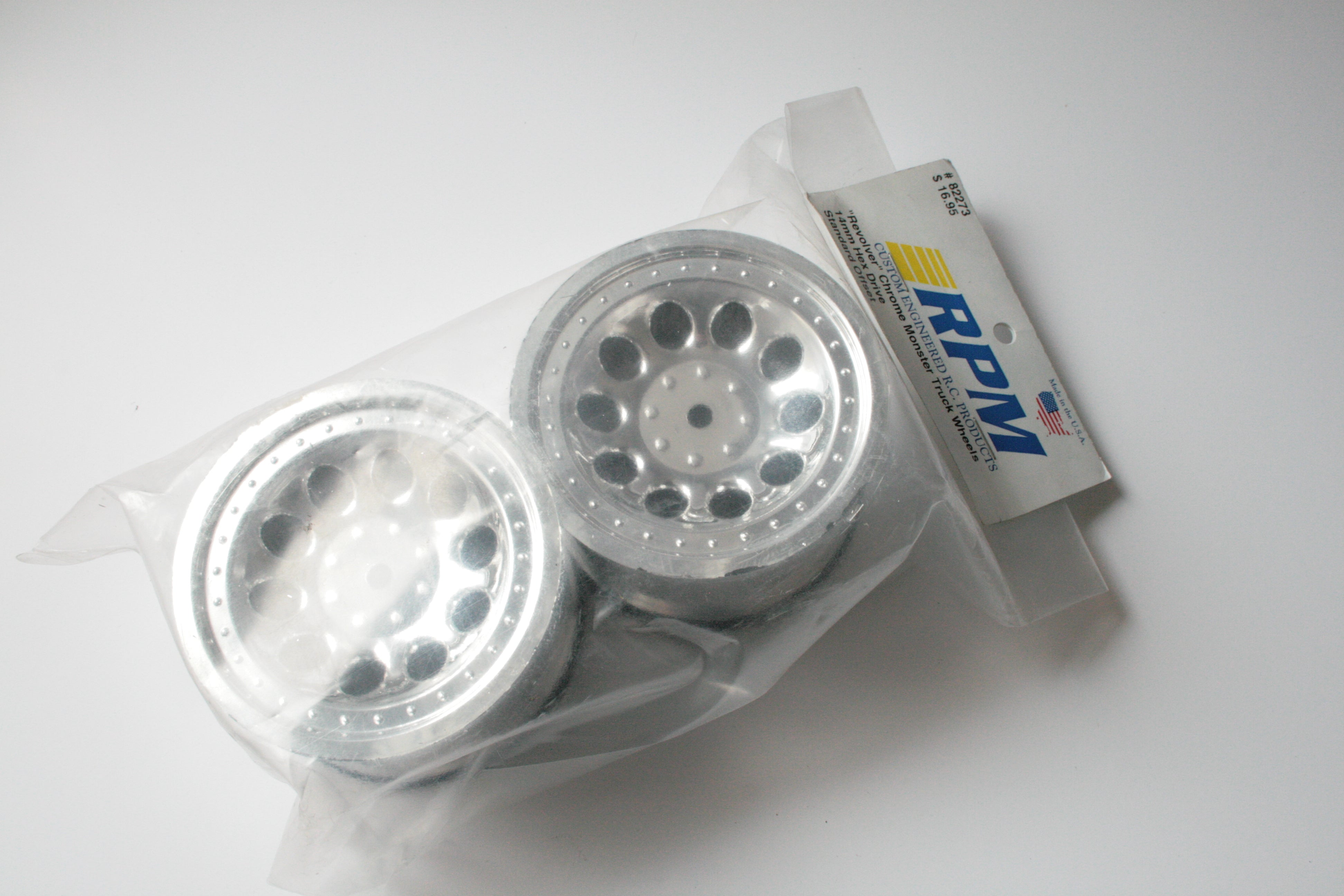 RPM 82273 Revolver Chrome Monster Truck Wheels 14mm Hex – Schumie-Spares