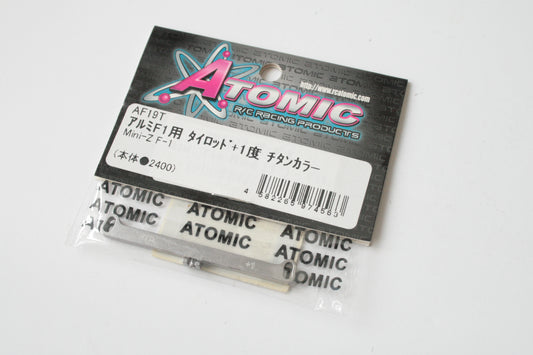 Atomic AF19T Aluminium Alloy Tie Rod +1 For Kyosho Mini-Z F1