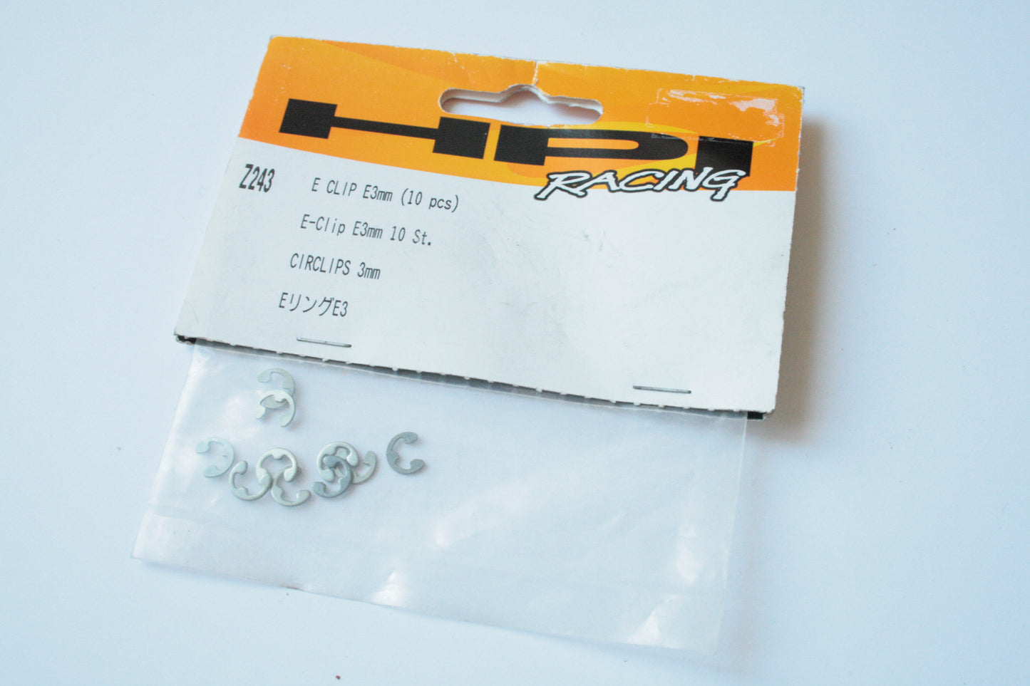 HPI E-Clips E3mm (10pcs) - Z243