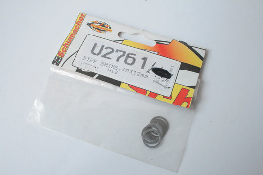 Schumacher U2761 Diff Shims 10x12mm Mi2