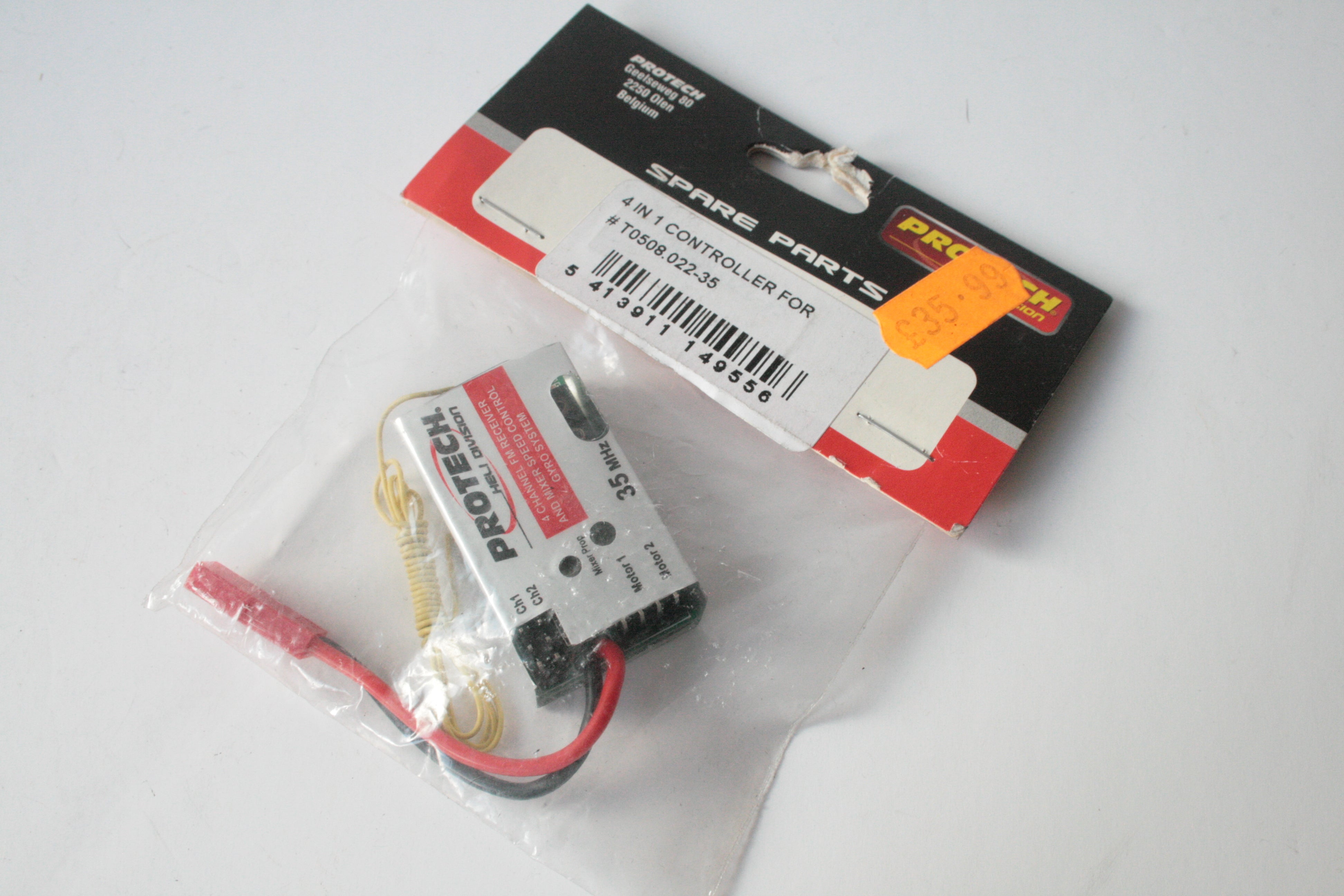 Protech 4 In 1 Controller 35Mhz Mixer Speed Control Gyro System - T050 ...