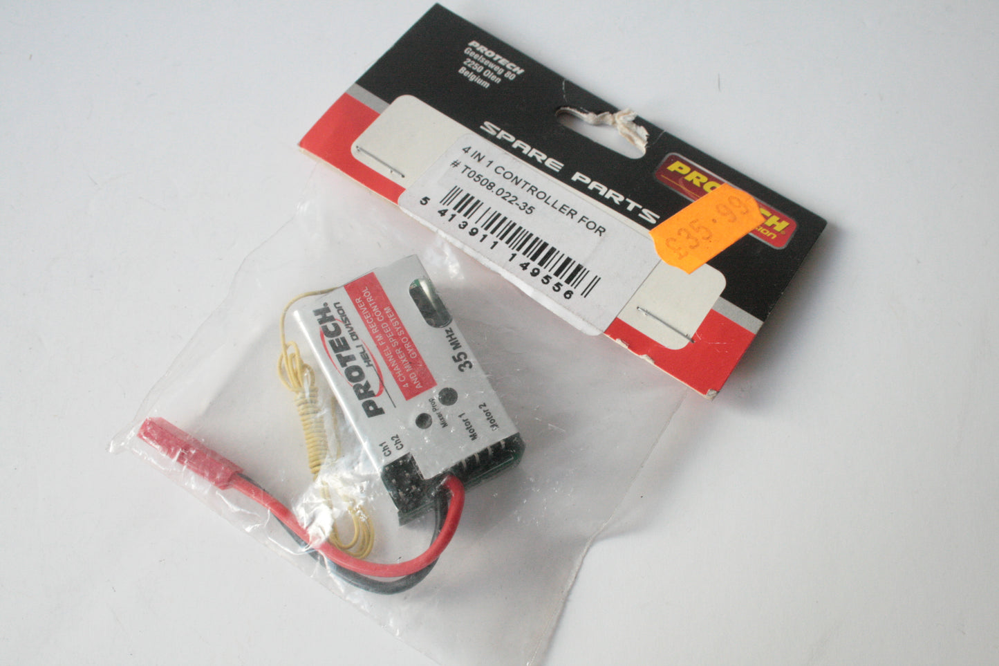 Protech 4 In 1 Controller 35Mhz Mixer Speed Control Gyro System - T0508.022-35