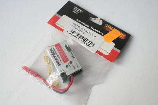 Protech 4 In 1 Controller 35Mhz Mixer Speed Control Gyro System - T0508.022-35