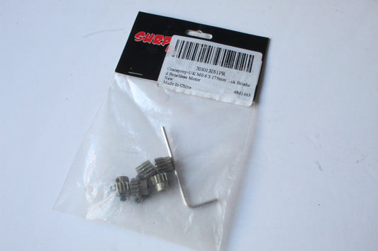 Surpass CrazePony 0.6 Mod Brushless Motor Pinions (3.175 Bore) 13, 14, 15, 16, 17 Tooth