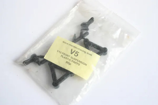 Mardave V12 Front Plastic Suspension Arm Set - V5