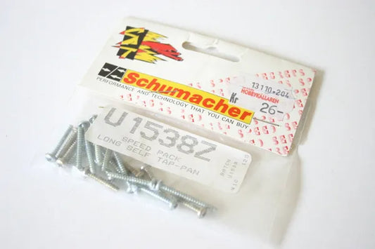 Schumacher U1538Z Speed Pack Long Self Tap Pan Head Screws - U1538