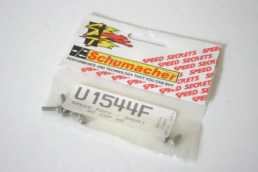 Schumacher U1544F Short M3 Cap Head Screws - Speed Pack - U1544