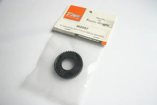 Team Magic G4 2 Speed 2nd Spur Gear 47T (For G4 C/E/Evo/S, Need 502250) - 502257