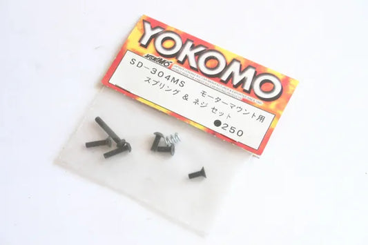 Yokomo MR-4TC SD CGM Motor Mount Spring & Screws - SD-304MS