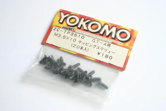 Yokomo GT-4 M3.5 x 10mm Self Tapping Screws - ZC-TP3510 GT4