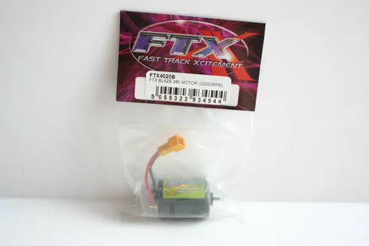 FTX Blaze 380 Brushed Motor (32000RPM) - FTX4020B LRP Shark Anderson MB4 Duratrax Vendetta