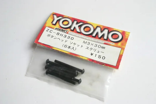 Yokomo M3 x 30mm Button Head Screws (Socket) - ZC-BH330