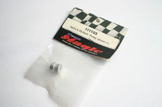 Team Magic Alum Motor Pulley (Short) X5 / Alpha / Hippo 2 Starter Box - 111103