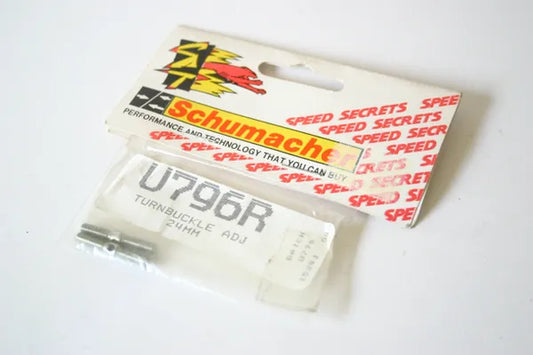 Schumacher U796R Turnbuckle Adjusters (2) 24mm (Hole Type) - U796
