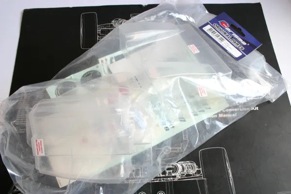 Carisma F14 Evo F2 Clear Body Shell + Decals - CA14720