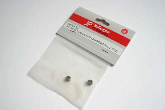 JP J Perkins Twister Head/Main Shaft Bearings 3x6x2.5 (2) - 6600750