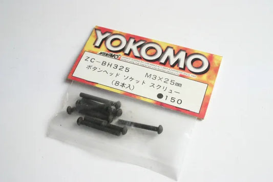 Yokomo ZC-BH325 M3 x 25mm Button Head Screws